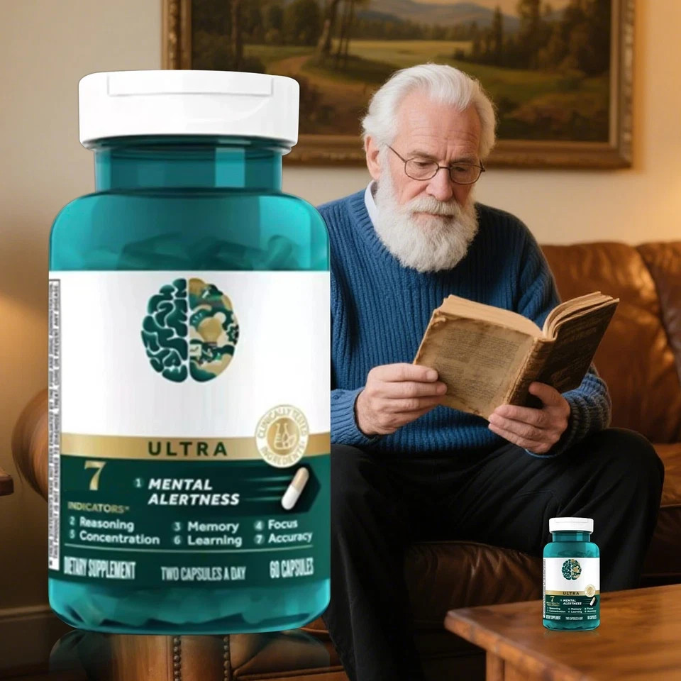NEU Ultra Brain Health Memory Focus Mental Alertness 60 Caps