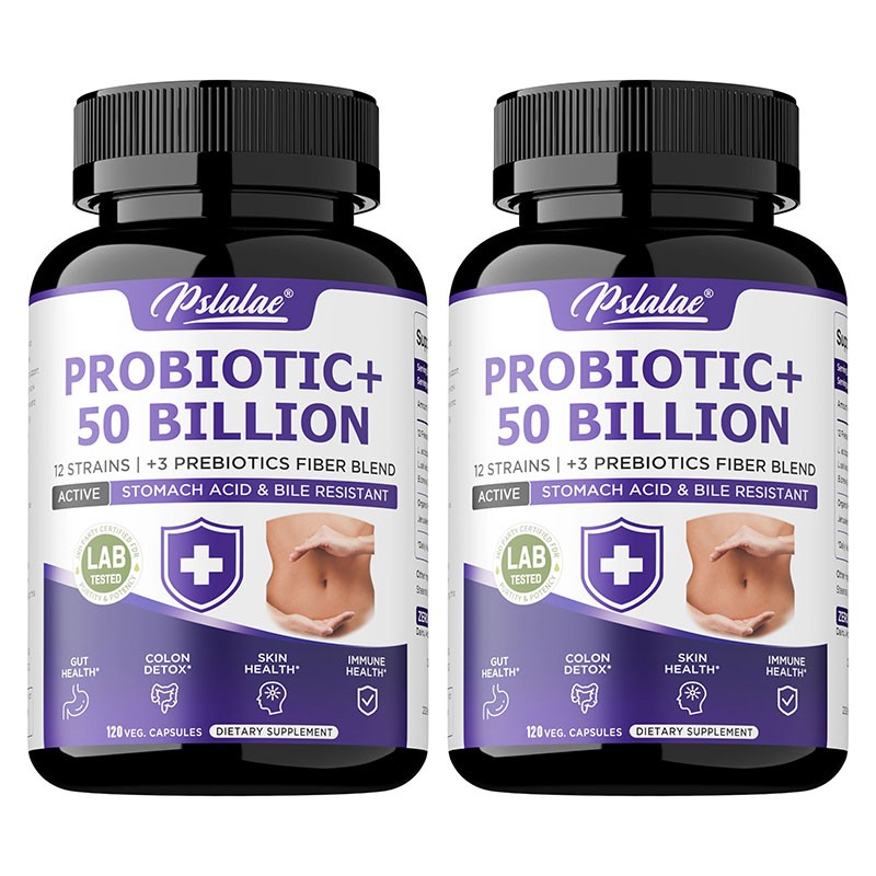 Probiotic+ 50 Billion 240pcs -Promotes Intestinal Health,Relieves Gas & Bloating