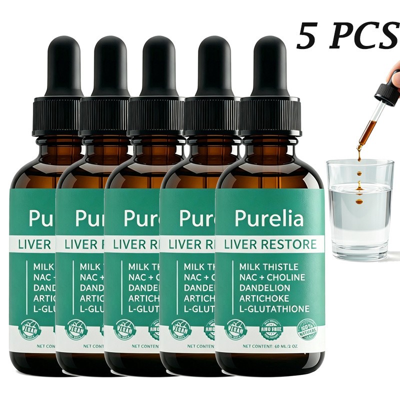 Purelia Liver Restore, full Liver Support Supplement with Milk Thistle, Dand