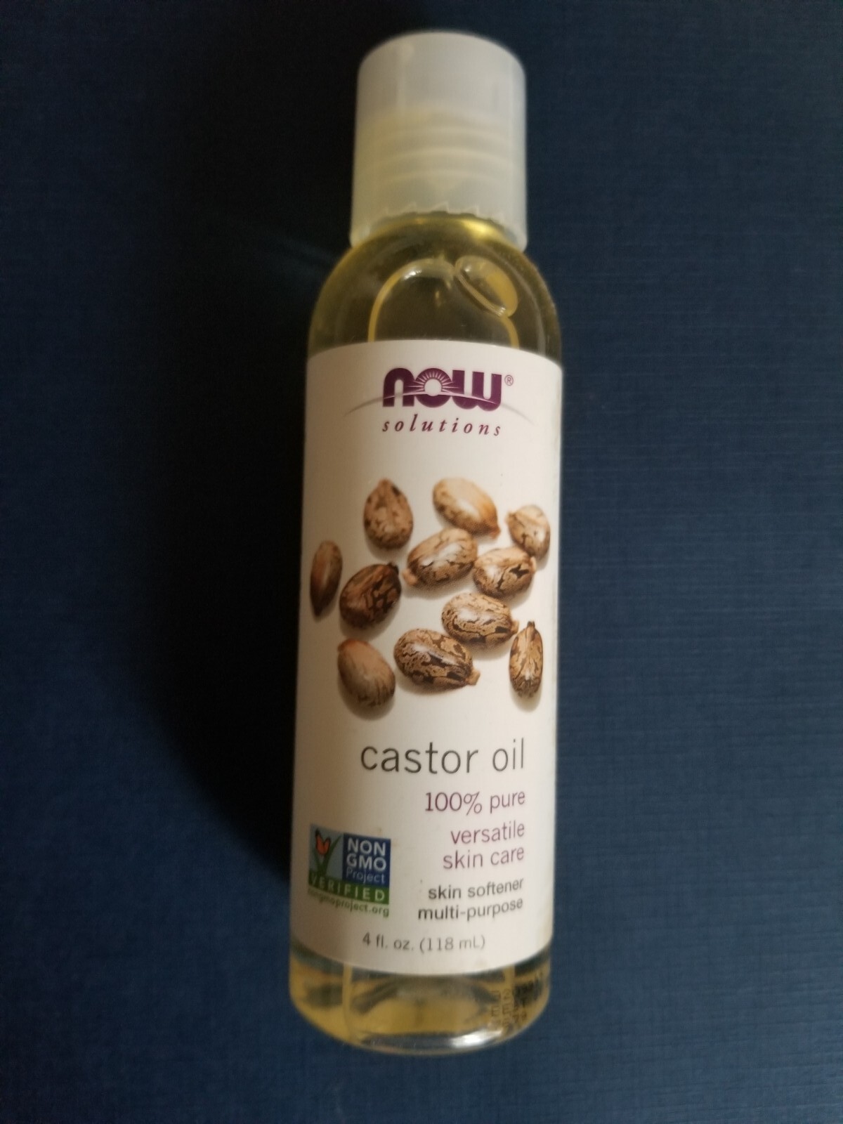 NOW FOODS Castor Oil – 4 fl. oz.