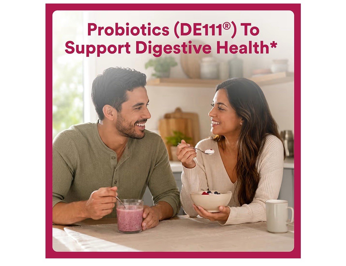 Delicious Grape Probiotic & Prebiotic Gummies – 6 Billion CFU Digestive Health!