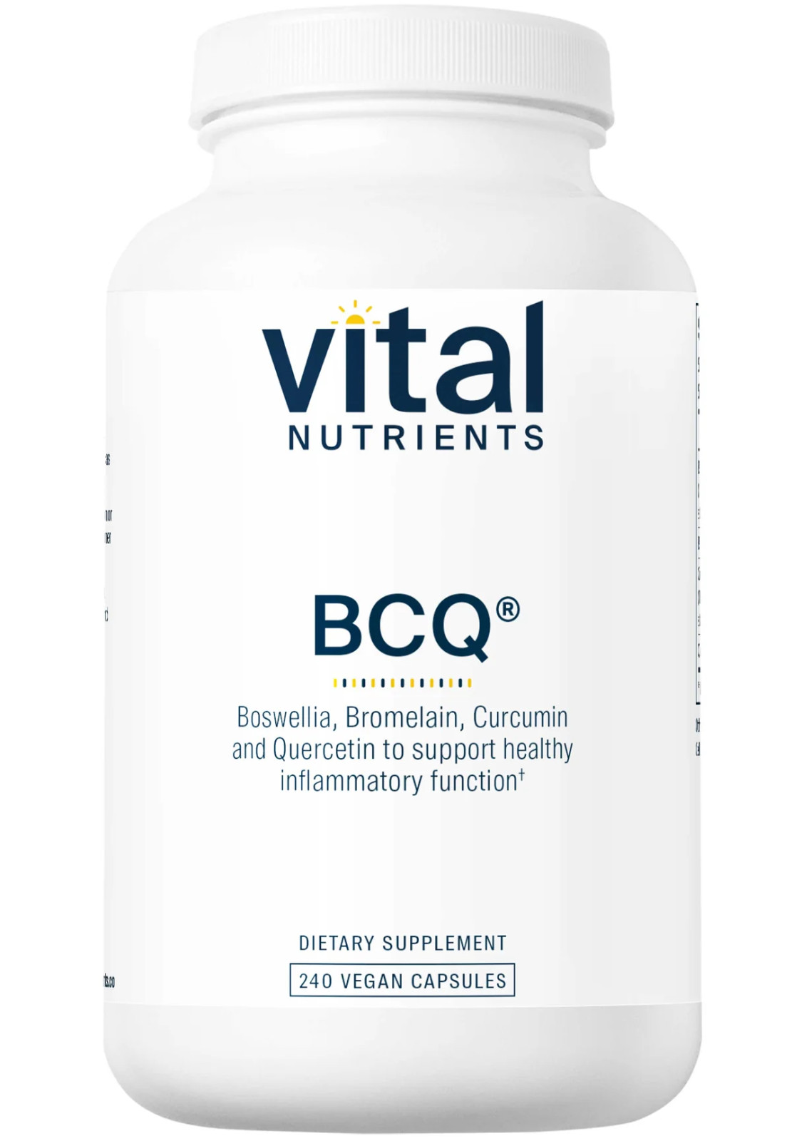 Vital Nutrients BCQ 240 caps Exp. 10/2028 FREE Shipping