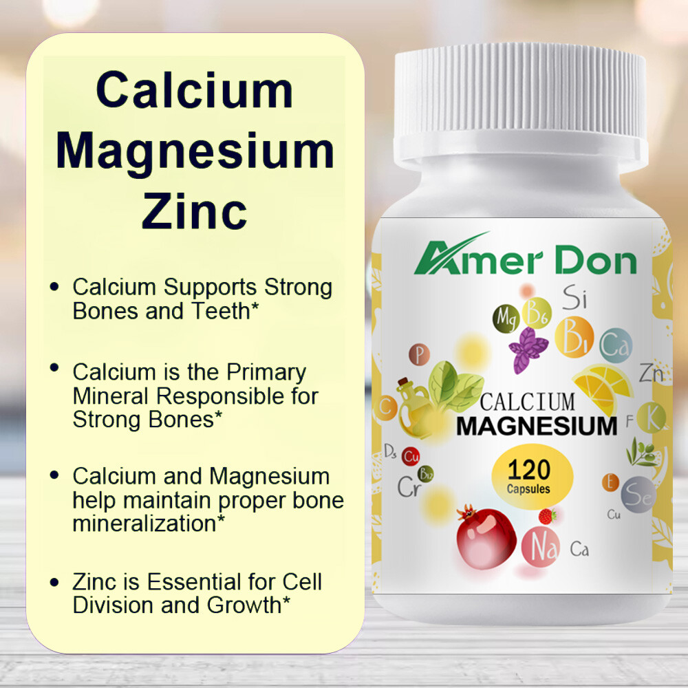 Magnesium Citrate 1000mg – High Absorption Promotes Nerve Heart Bone Health