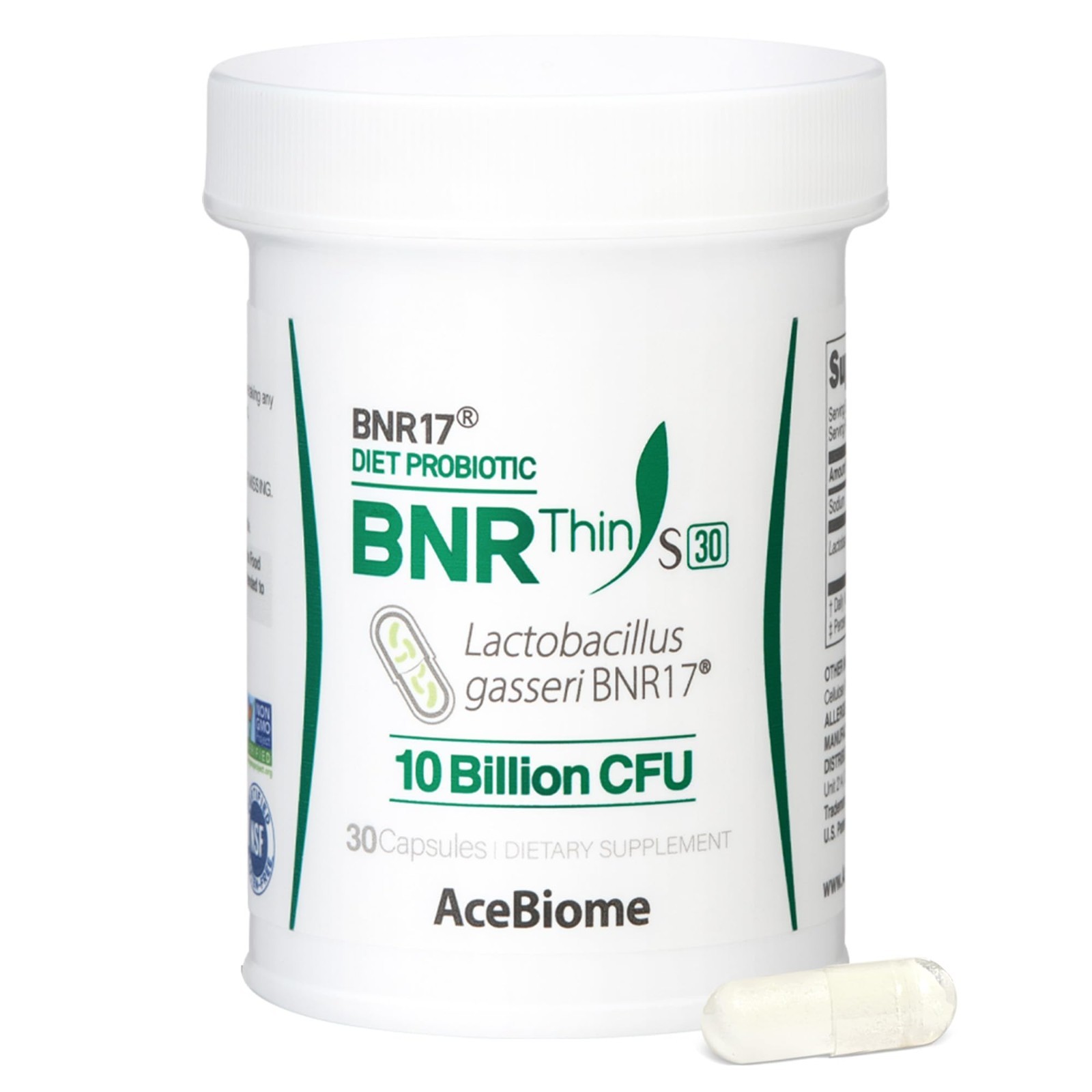 Lactobacillus Gasseri Probiotic 10 Billion CFU – 30 Capsules for Gut Health