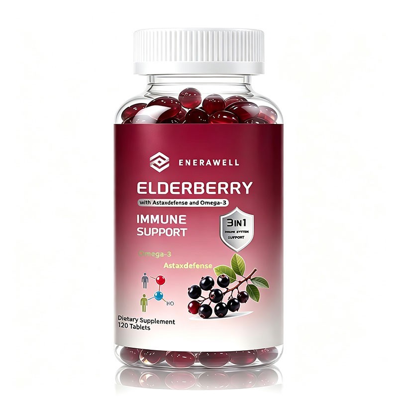 Black Elderberry 30,000mcg | 120 Pills Immune Support & Antioxidants 02/07/2027