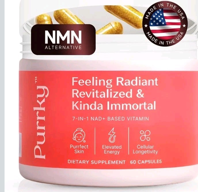 PURRKY 7-in 2 ZNAD+ Based Vitamin Based Vitamin Dietary Supplement Exp. 08/2028