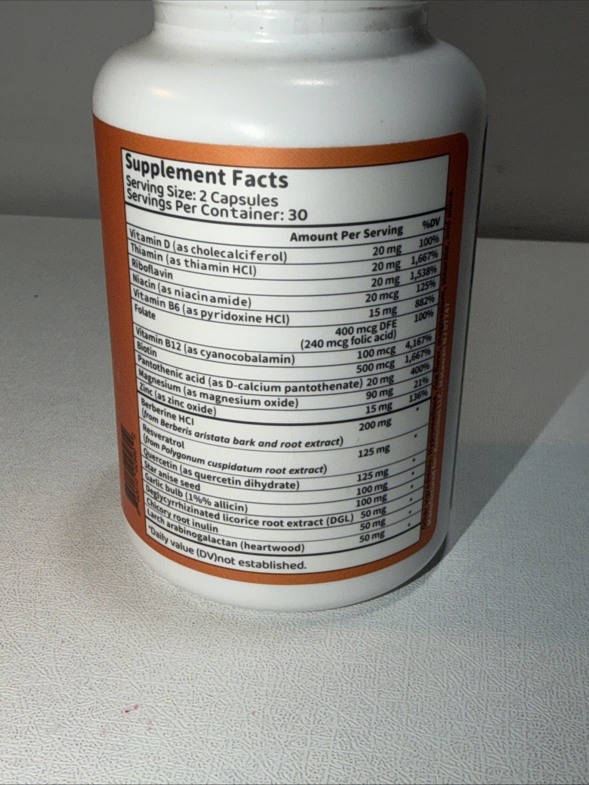 Emma Gut Health Daily Digestive Supplement Bloating & Gas Relief 60 Capsules New
