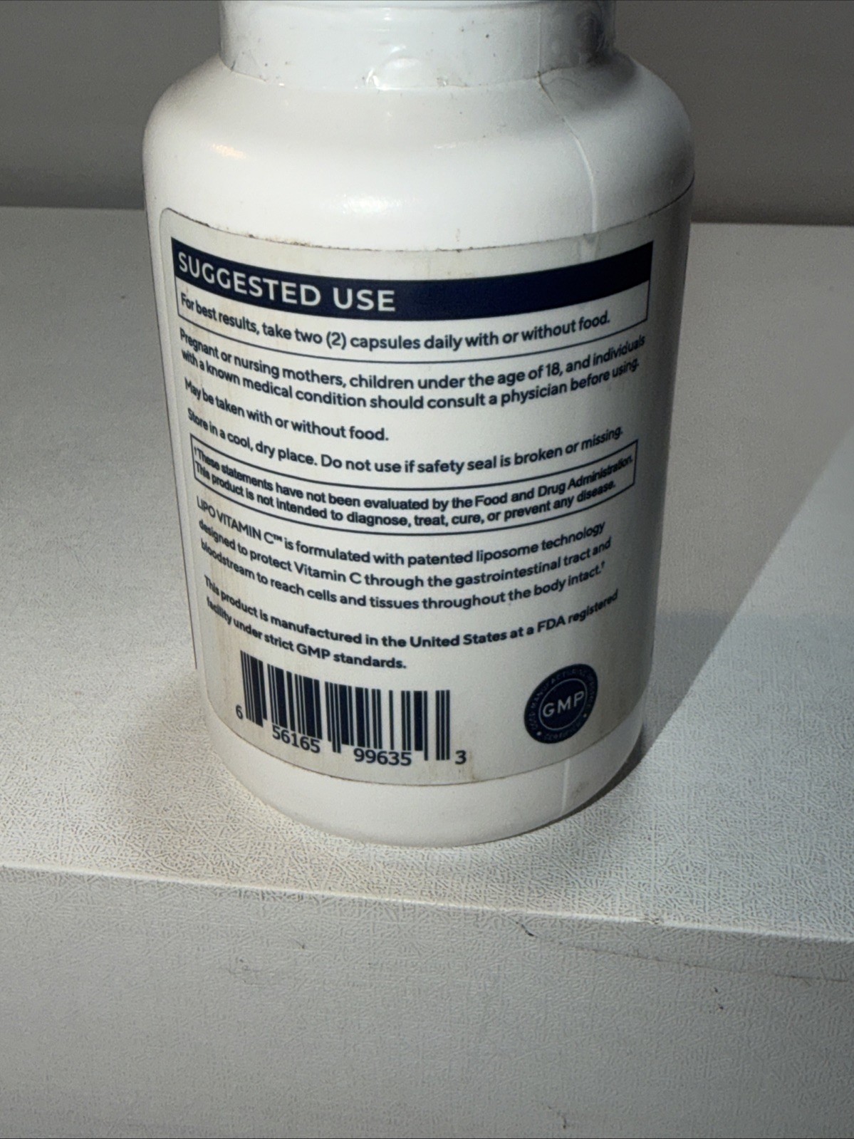 Renue By Science LIPO Vitamin C Liposomal 120 Vegetarian Capsules New & Sealed