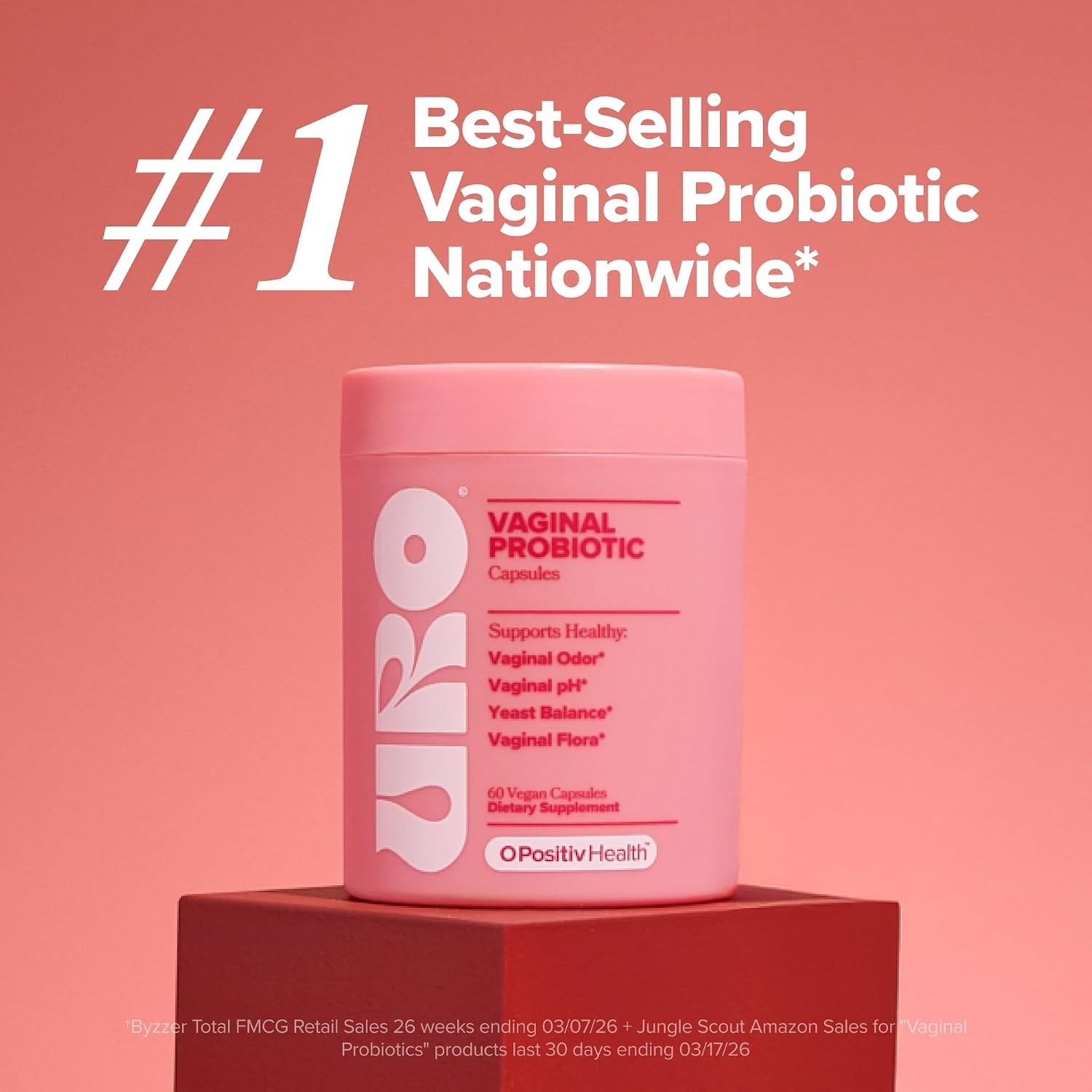 Natural Vaginal Probiotics – 60 Capsules for Optimal pH Balance & Flora Health