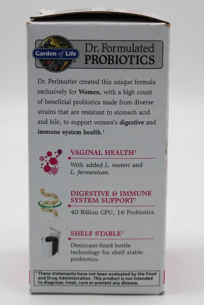 Garden of Life Dr. Formulated Probiotics Women’s Daily Care 30ct – EXP 12/2026