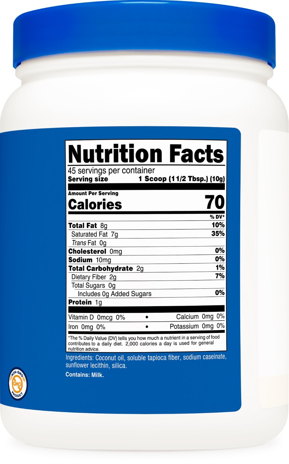 Nutricost Coconut Oil Powder (1LB)