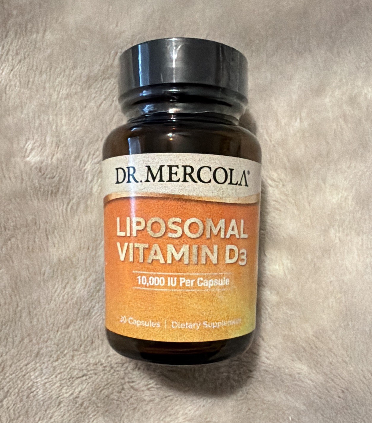 Dr. Mercola Liposomal Vitamin D3 10,000 IU Capsules 30 Adult Unisex