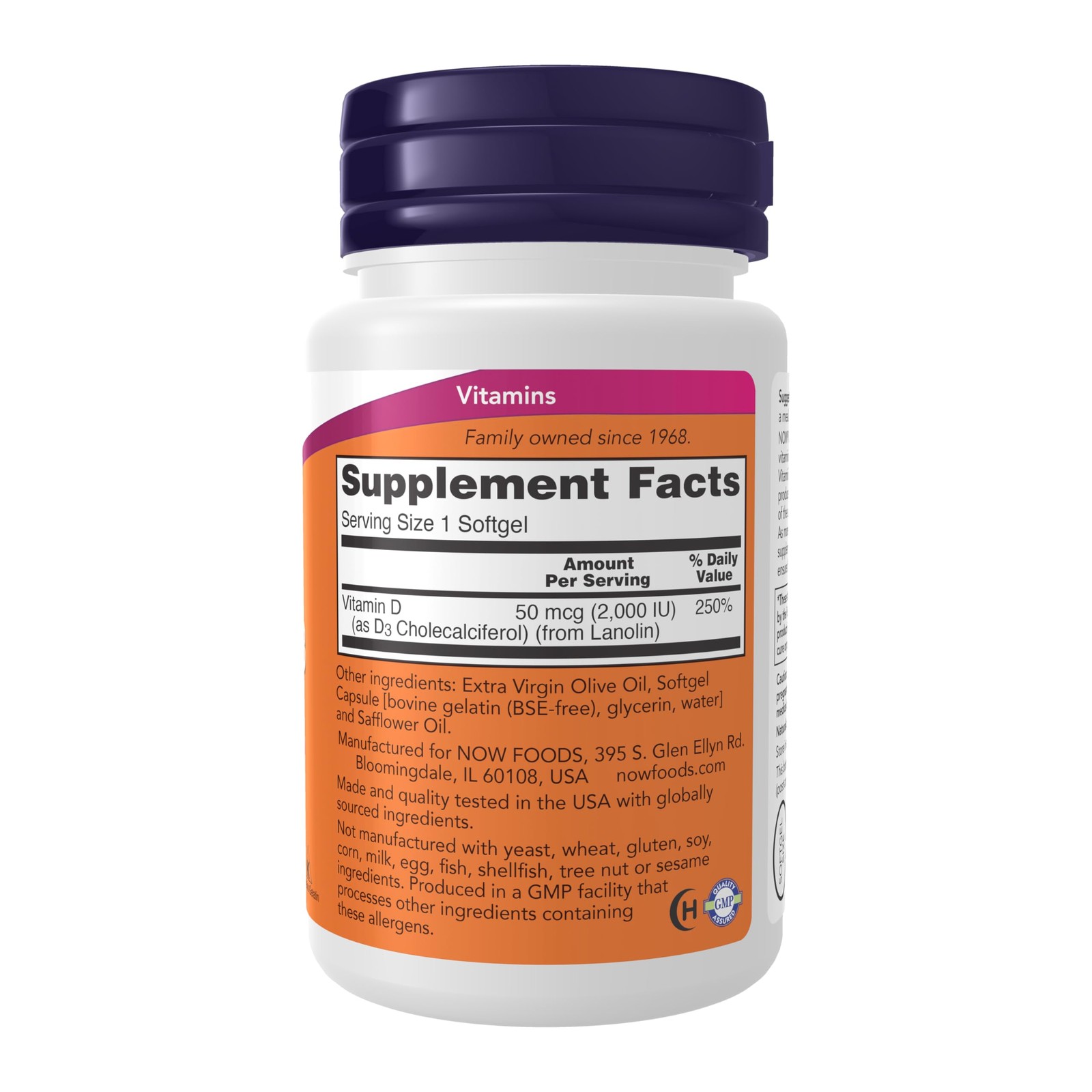 NOW Foods Supplements, 30 Count (Pack of 1), Light Yellow W/Green Tint
