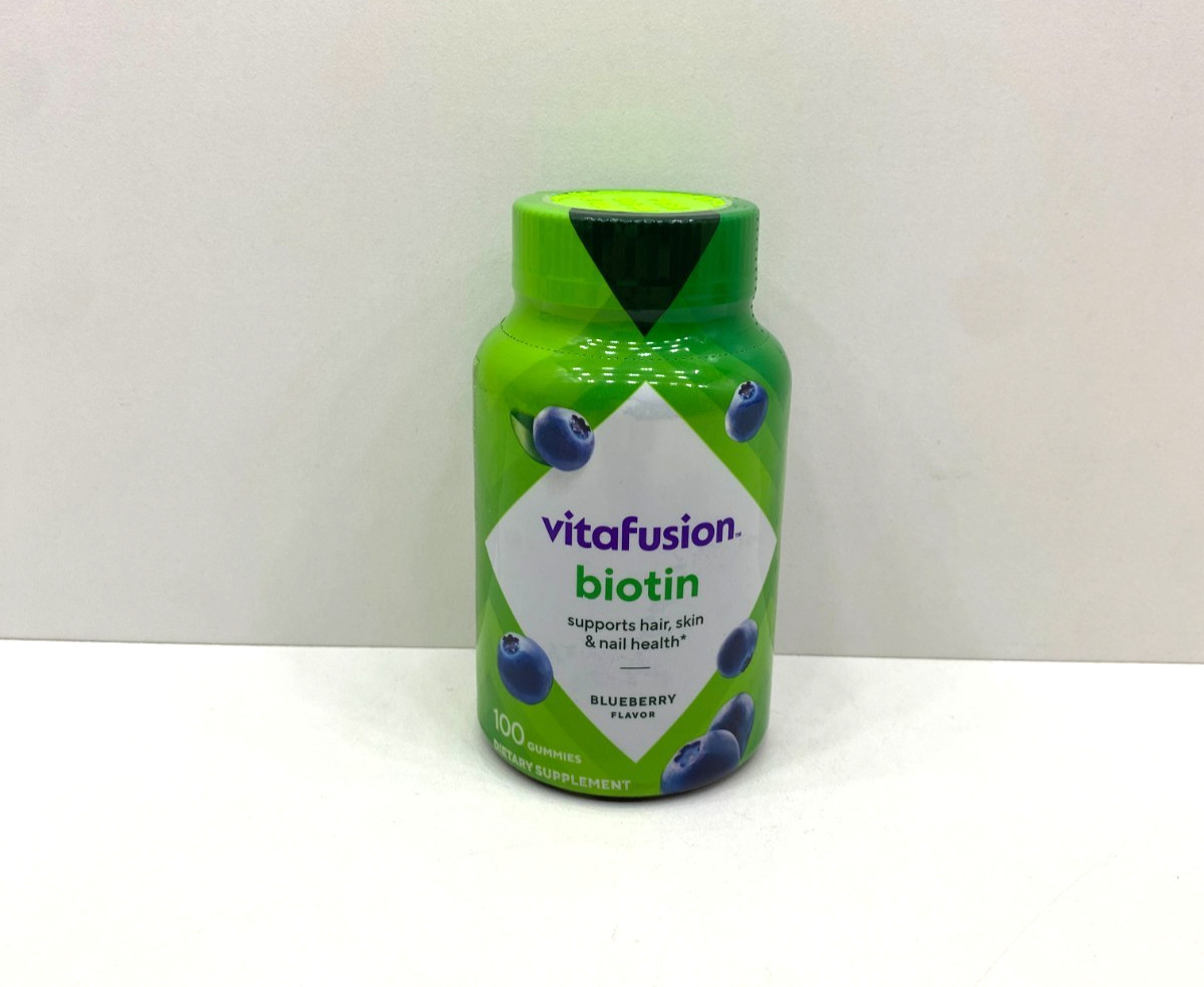 NEW Vitafusion Biotin Hair Skin Nail Health Gummies Supplement SEALED 10/2026