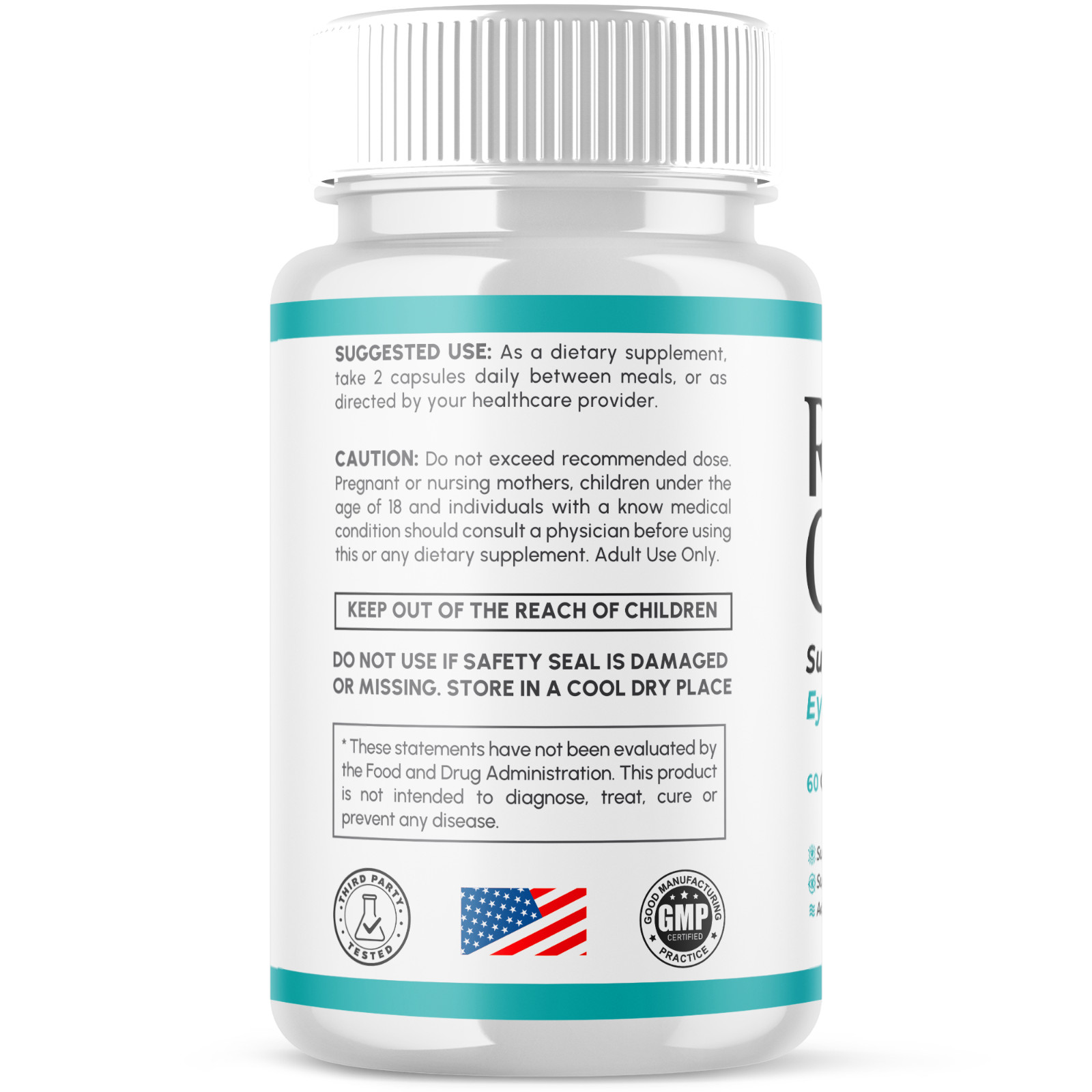 (2 Pack) Retina Clear Capsules, RetinaClear Eye Health Support (120 Capsules)