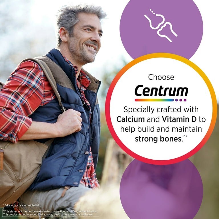Centrum Silver Men 50 Plus – 100 Tablets