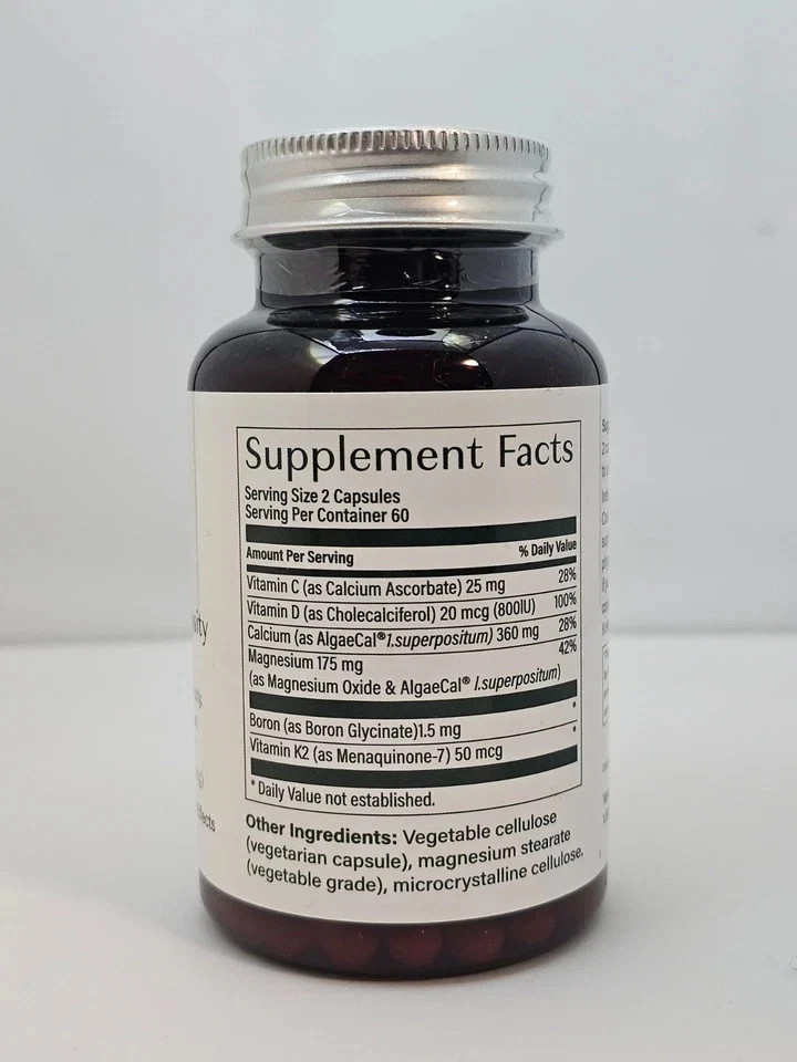 pack of 3 AlgaeCal Plus Stronger Bones Dietary Supplement Algae Cal 120Ct