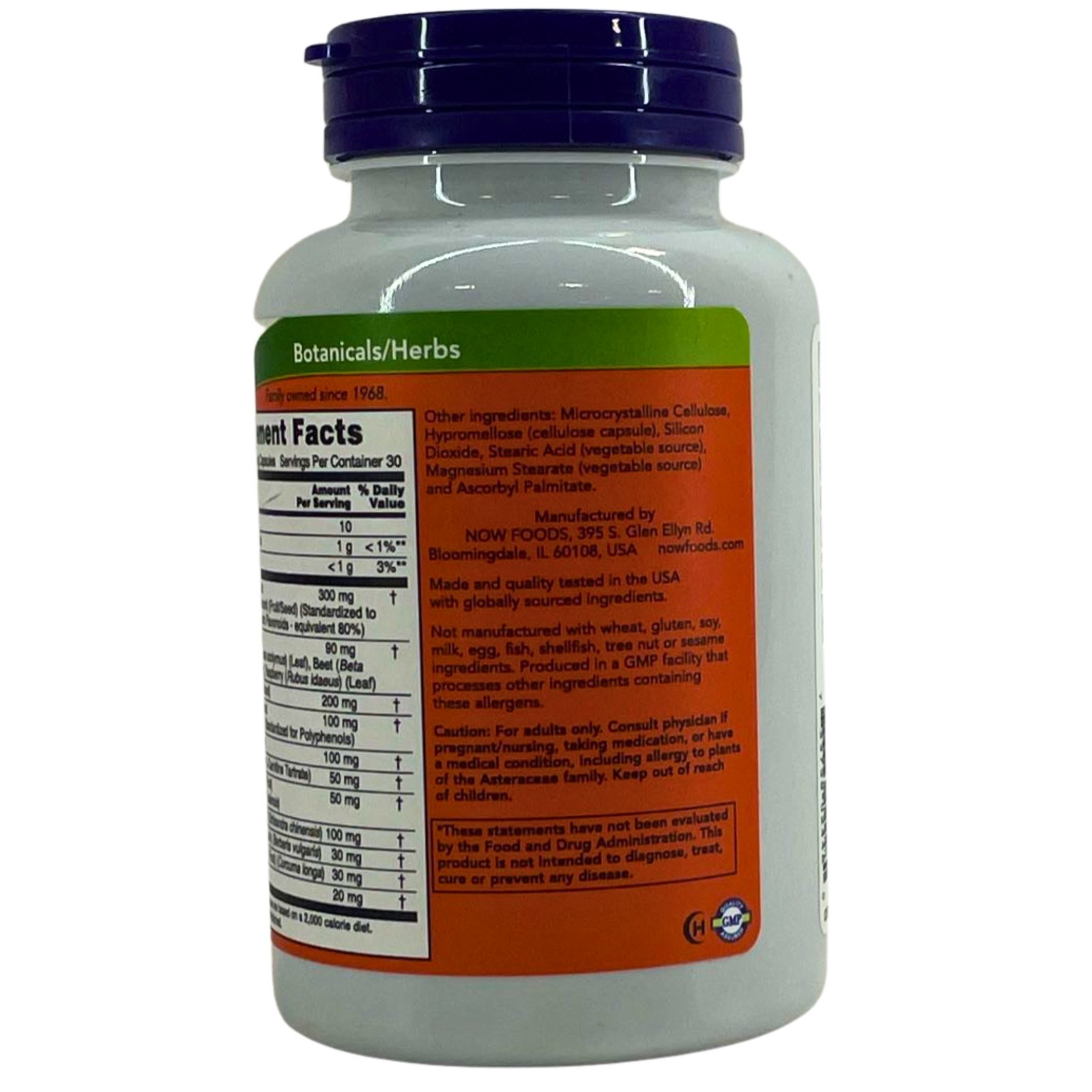 NOW Foods Liver Refresh 90 Veg Capsules 2 Pack Exp 04/2027