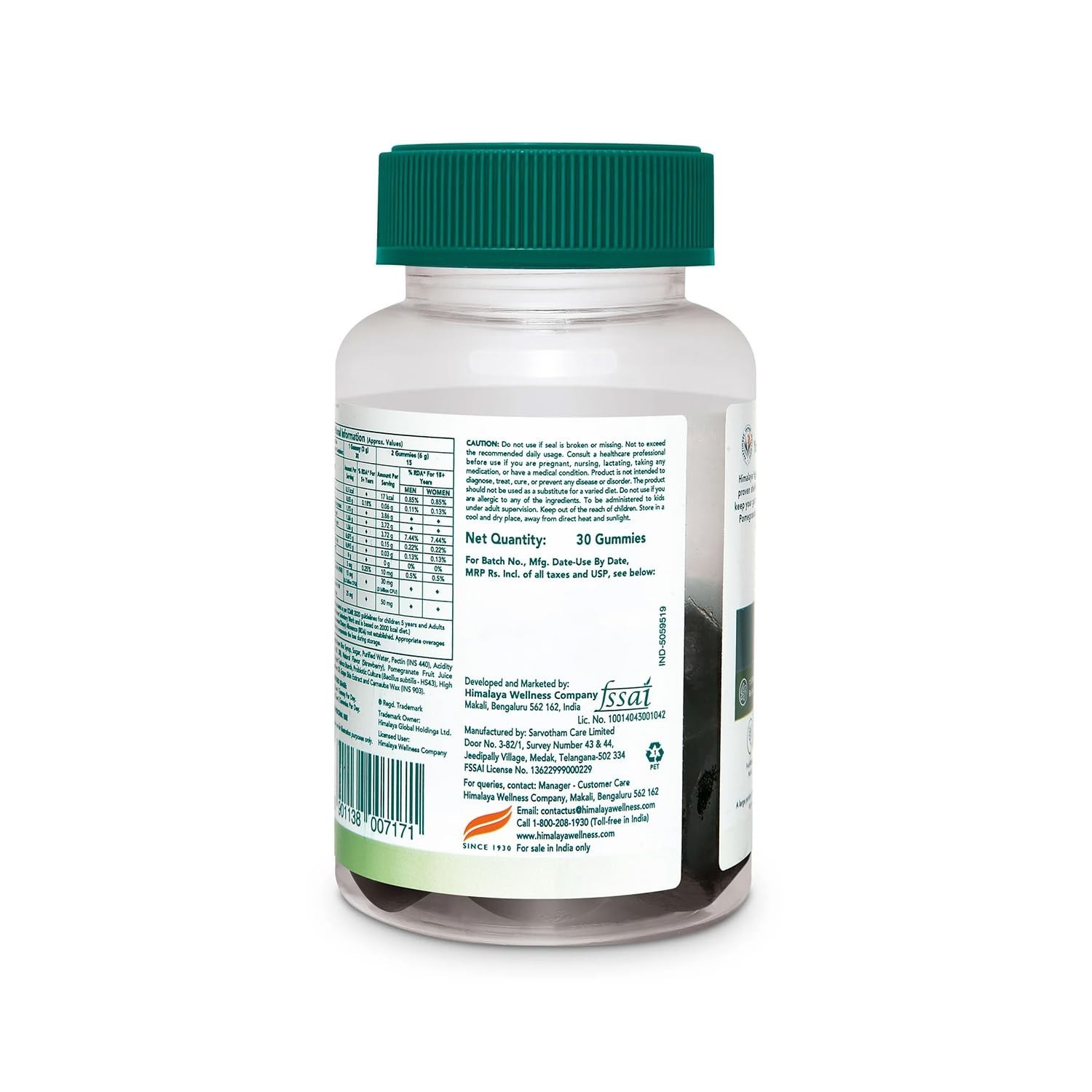 Himalaya Healthy Gut Probiotic Gummies 30 x2 Digestive Health & Immunity