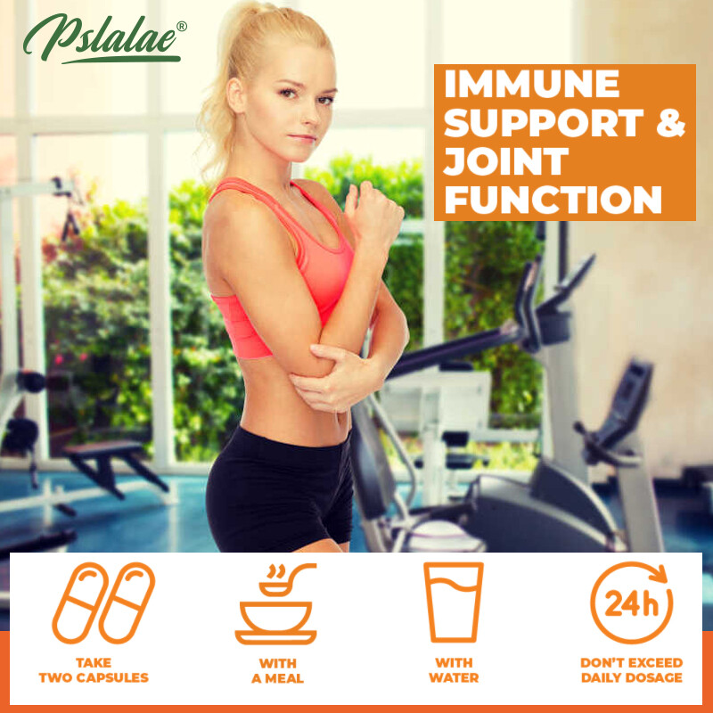 Turmeric Quercetin Bromelain Capsules – Joint Support Supplements – Antioxidants