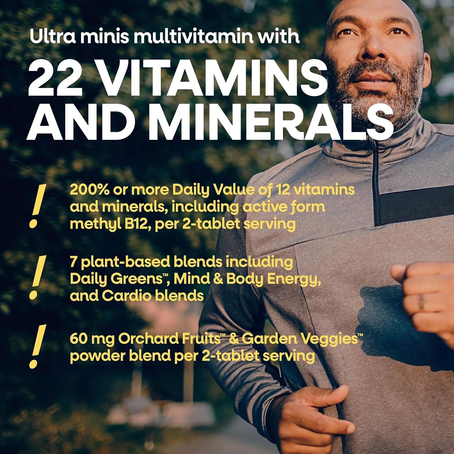 Nature’s Way Alive! Men’s 50+ Ultra Minis Multivitamin, 180 Count (Pack of 1)