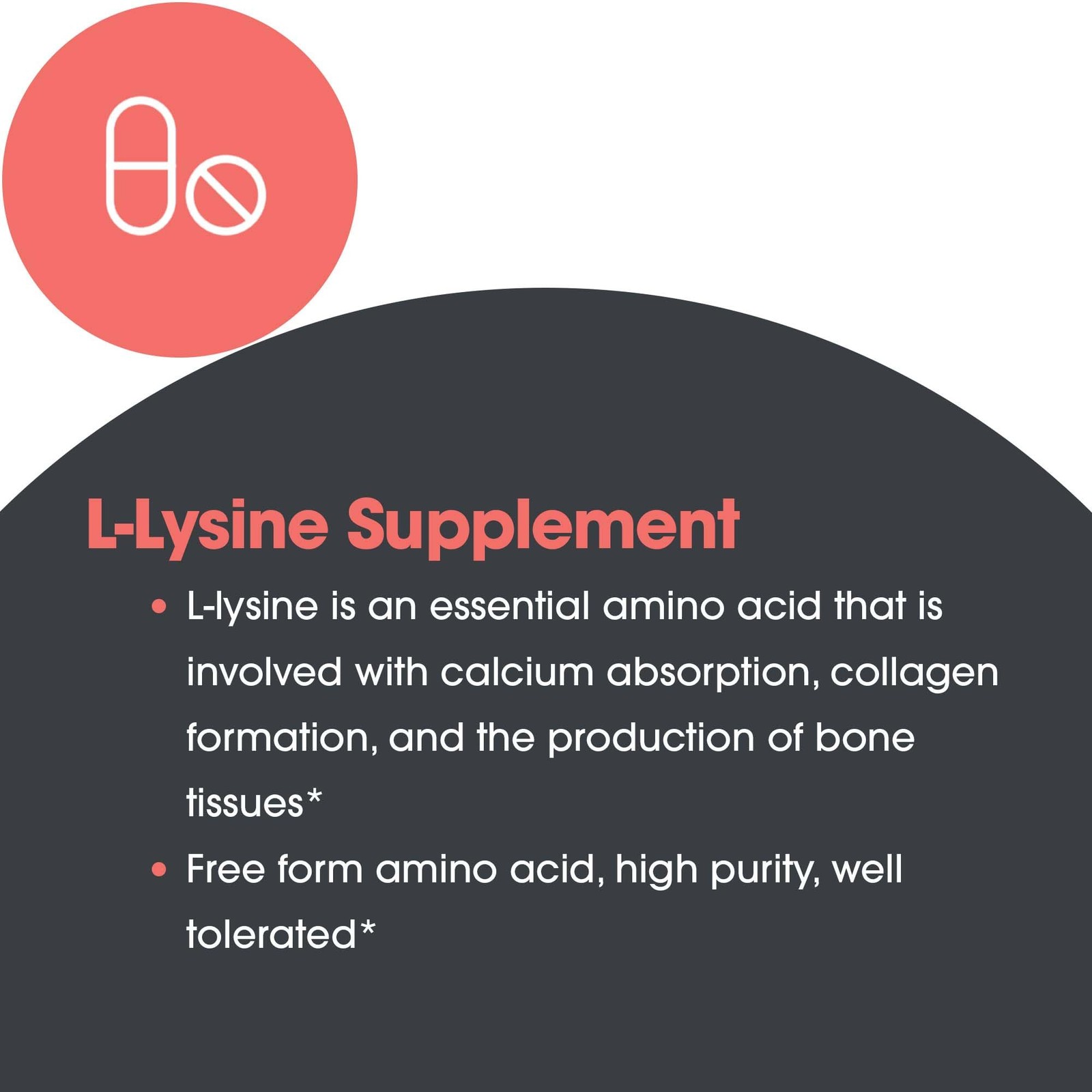 Allergy Research Group LLysine Delivers 500 mg FreeForm Amino Acid Supports…