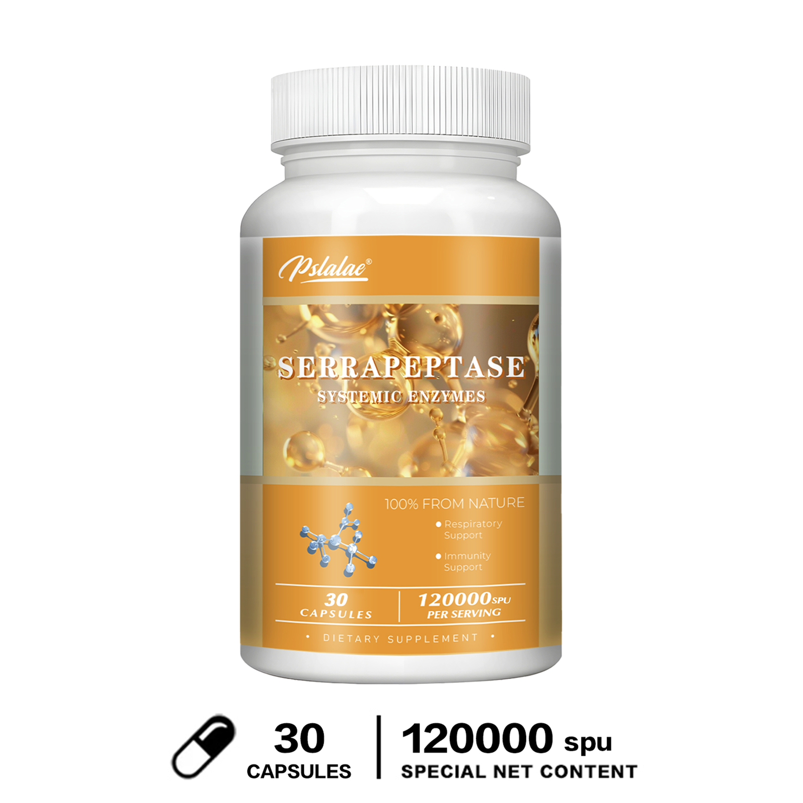 Serrapeptase – Supports Sinus Health,Best High Potency for Inflammation & Relief