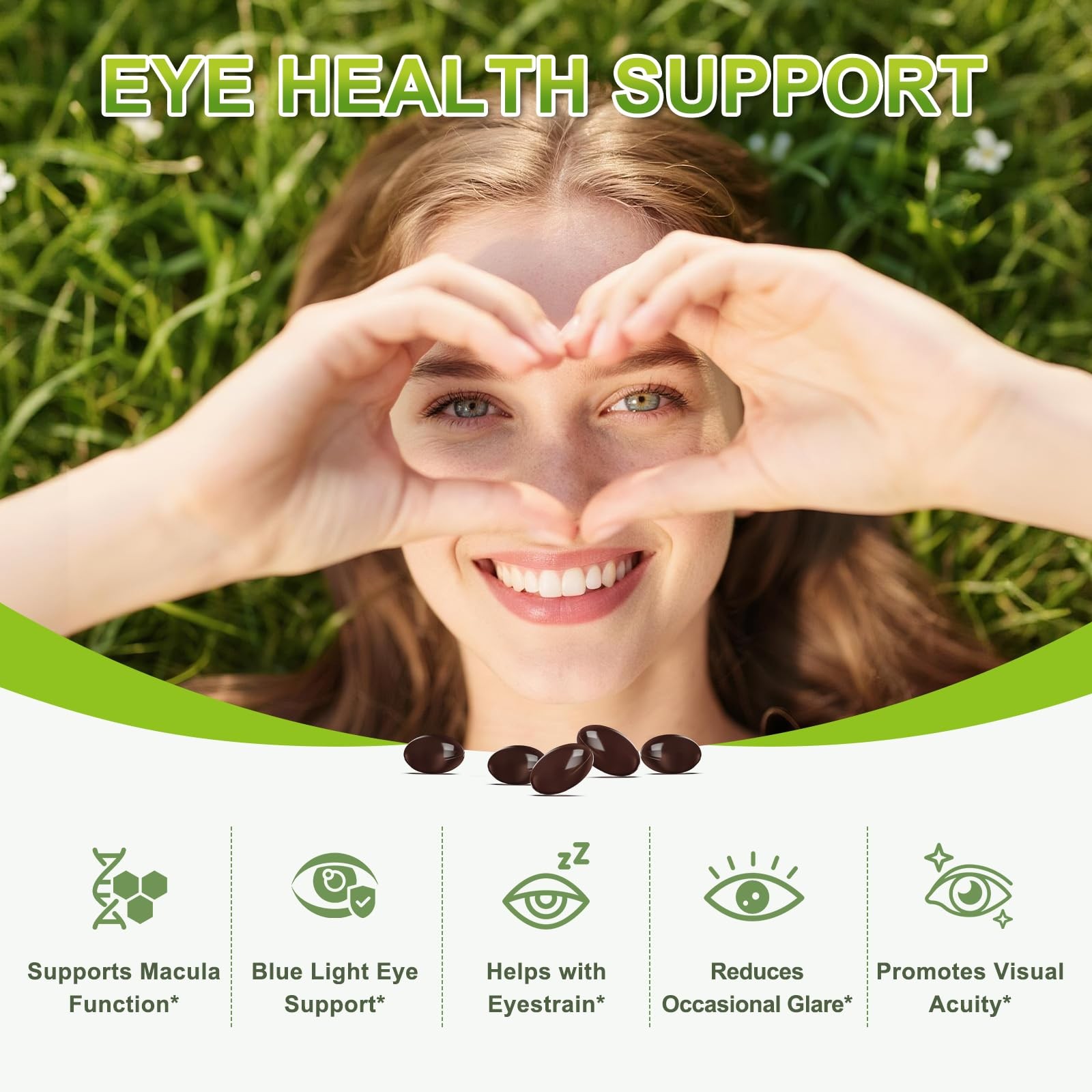 Lutein and Zeaxanthin Supplement - Eye 300 Count (Pack of 1)