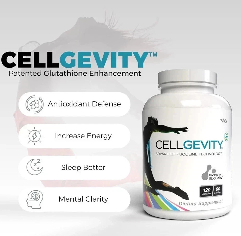 Cellgevity, Advanced Riboceine Technology, 120 Vegetable Capsules, Exp. 12/2027.