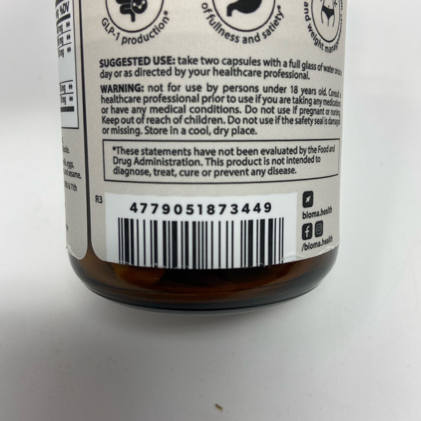 BIOMA Booster 60 Capsules (30-Day Supply) Strong Formula