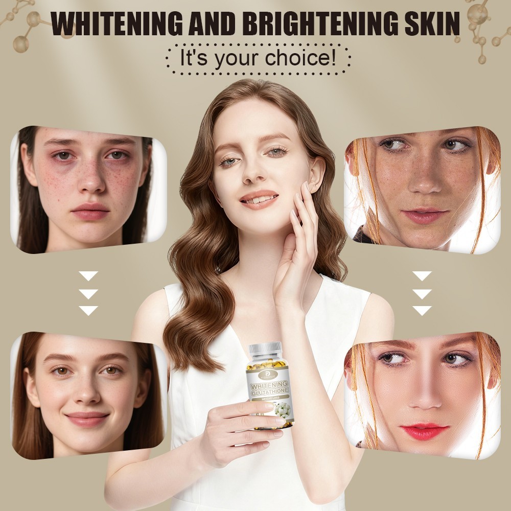 500mg L-Glutathione Capsules Natural Antioxidant Anti-Aging Skin Care 60 Pills