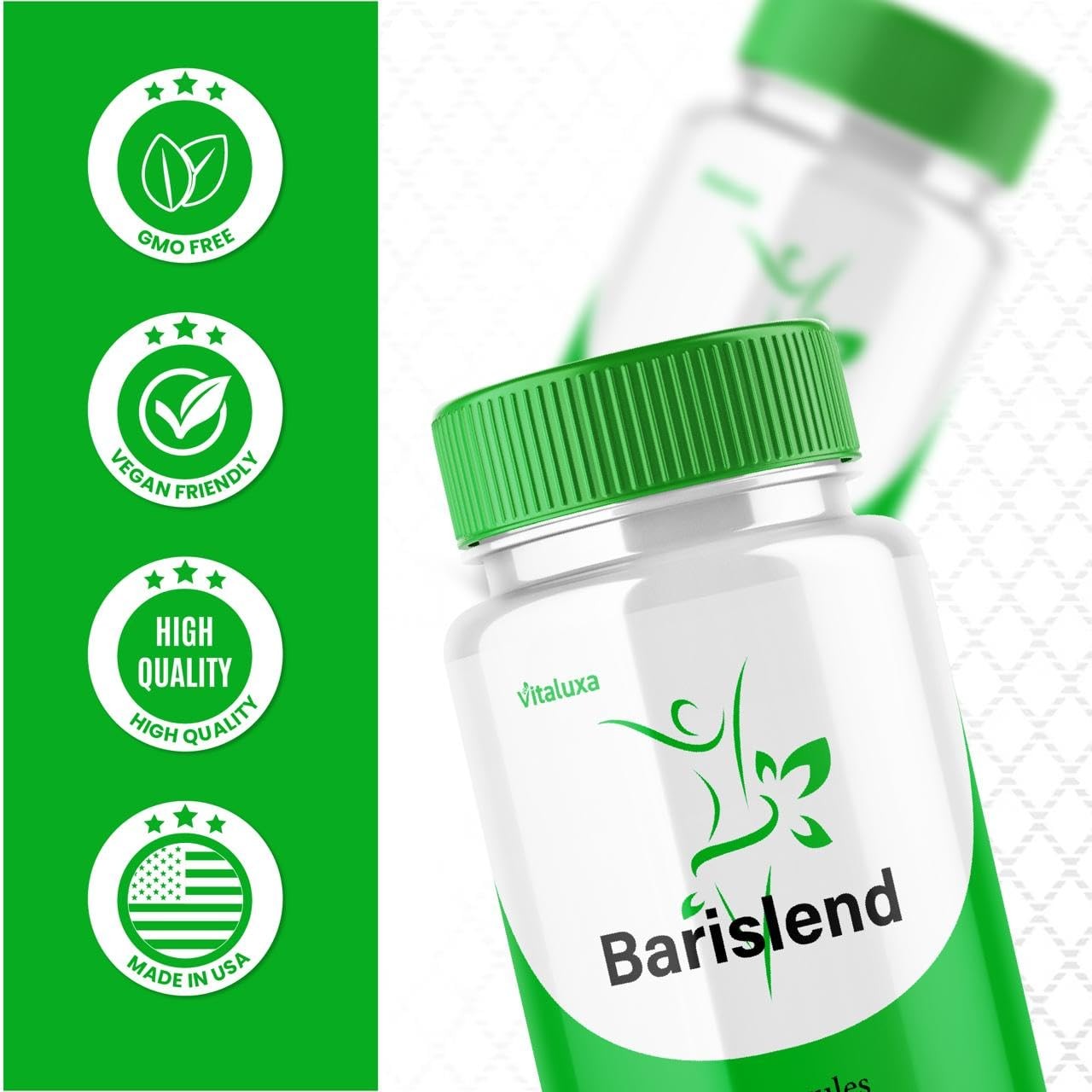 (3 Pack) Barislend Capsules, Barisland Pills Pink Salt 60 Count (Pack of 3)