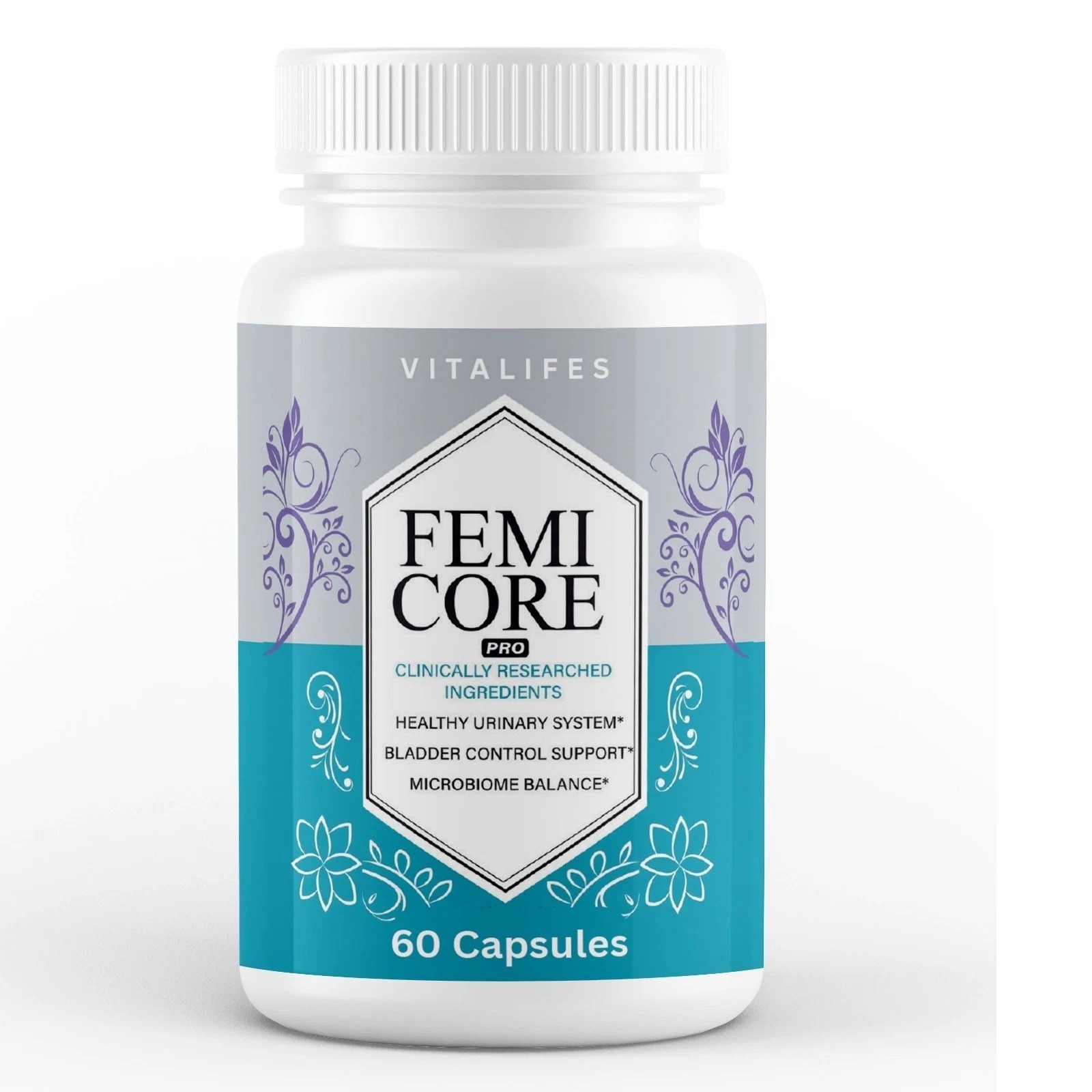 (5 Pack) Femicore for Women Advanced Wellness Max Support Femi Core 60 Capsules