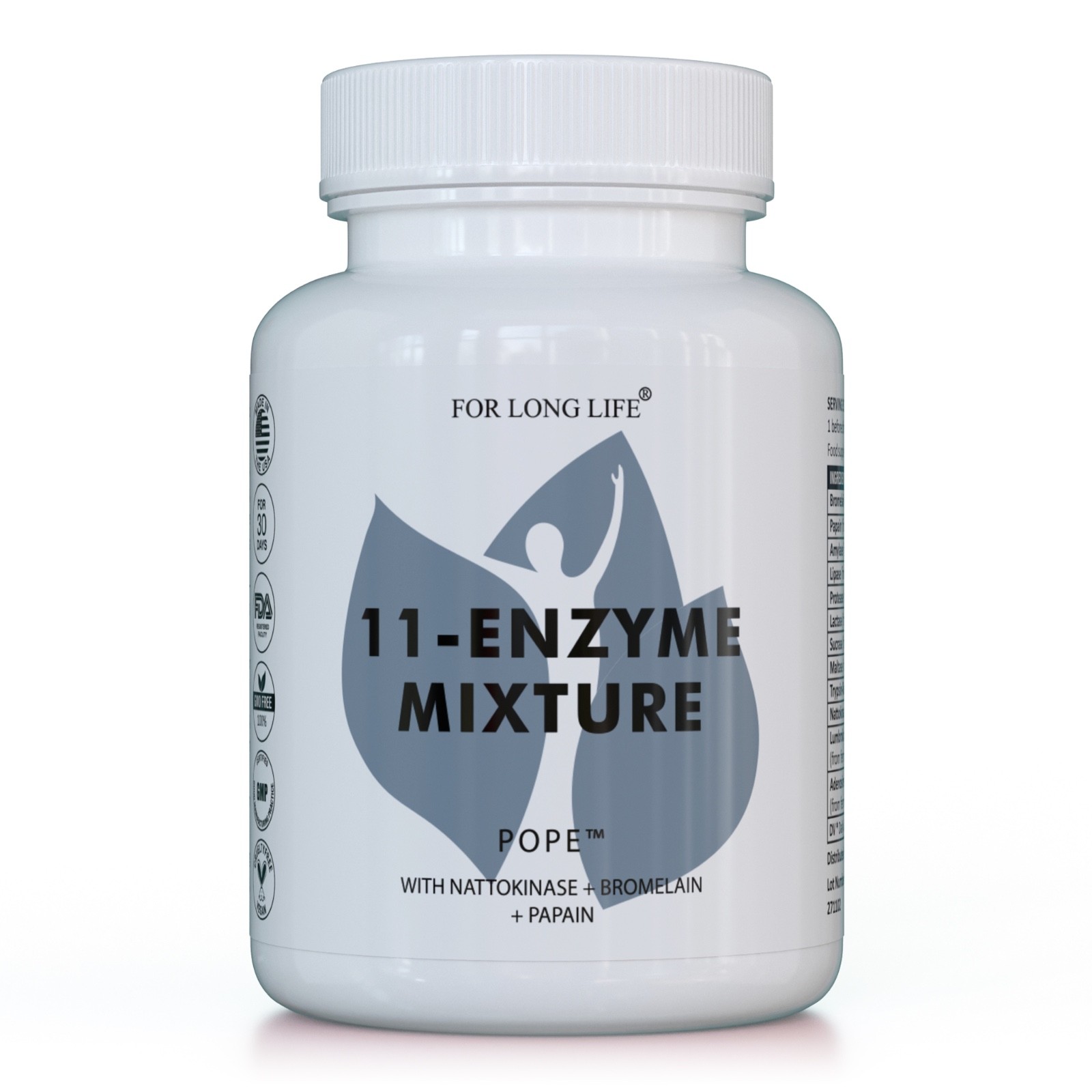 11-Enzyme Mix – POPE | Digestive Health & Natural Joint Support – Pack of 3