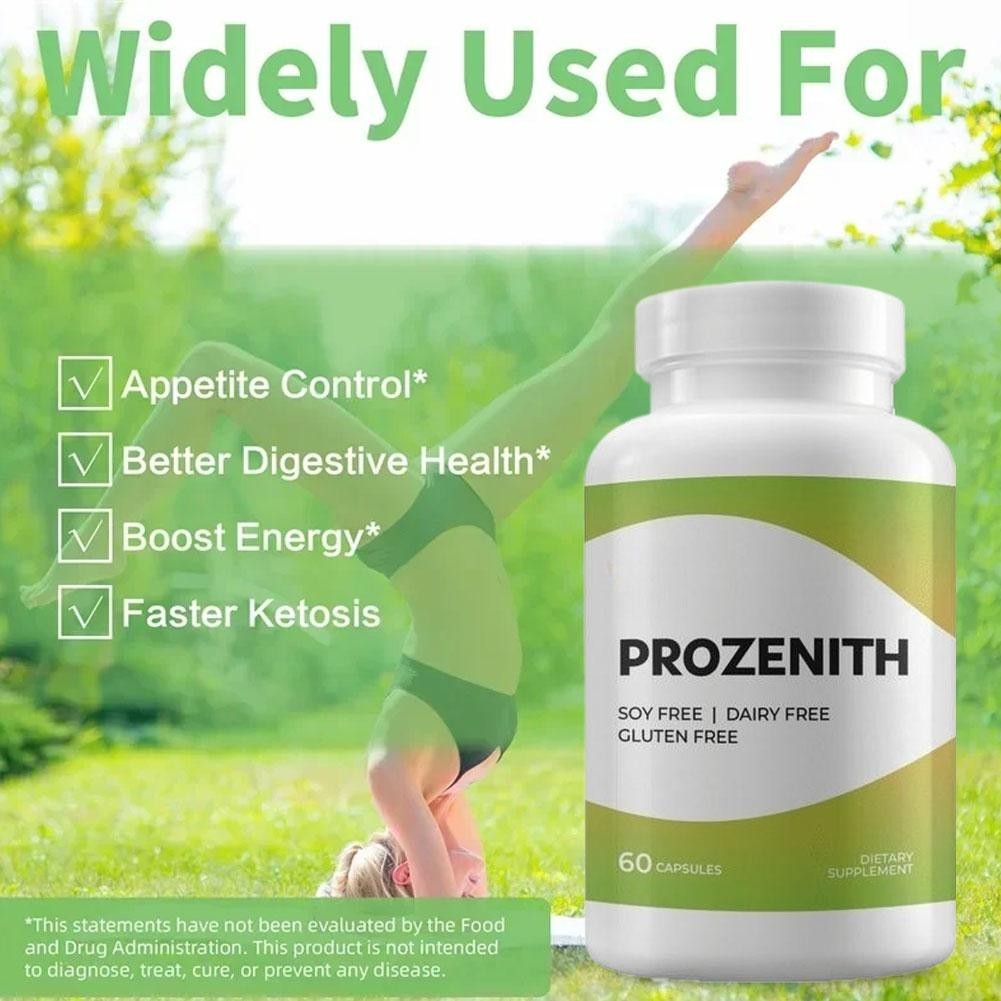 Fat Zinc Capsules Prozenith Soy Free | Dairy Free Gluten Free Enhance Immune S T