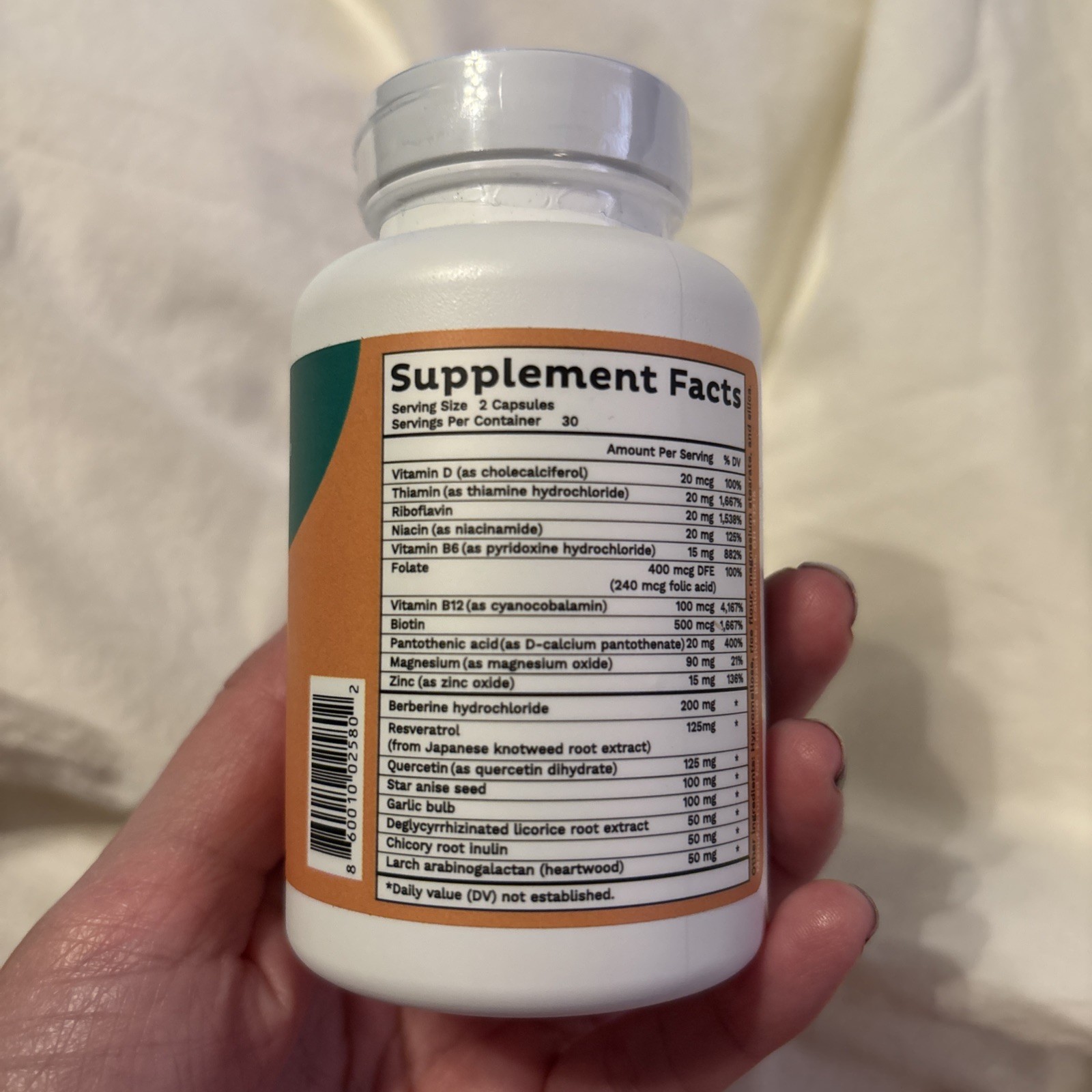 NEW Emma Gut Health Supplement for Gas & Bloating Relief,60 Capsules