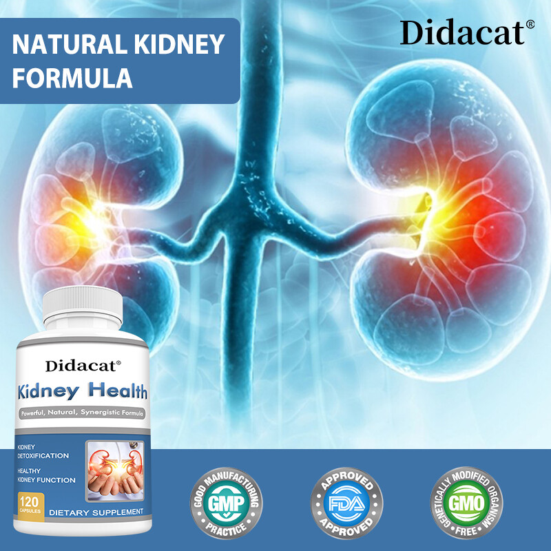 Kidney Health Capsules Cleanse Support Detox Natural Supplement High Quality