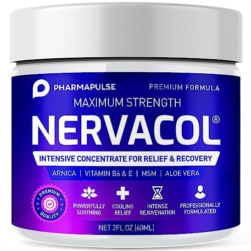 Pharmapulse Neuropathy Cream – Maximum Strength for Feet, 2 Fl Oz (Pack of 1)
