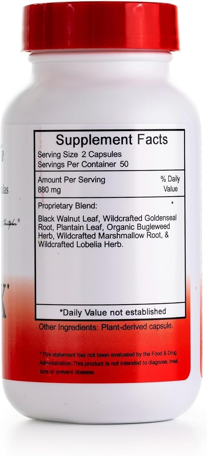 Christopher’s Original Formulas X-INFX Formula Natural Immune Support 100 Caps