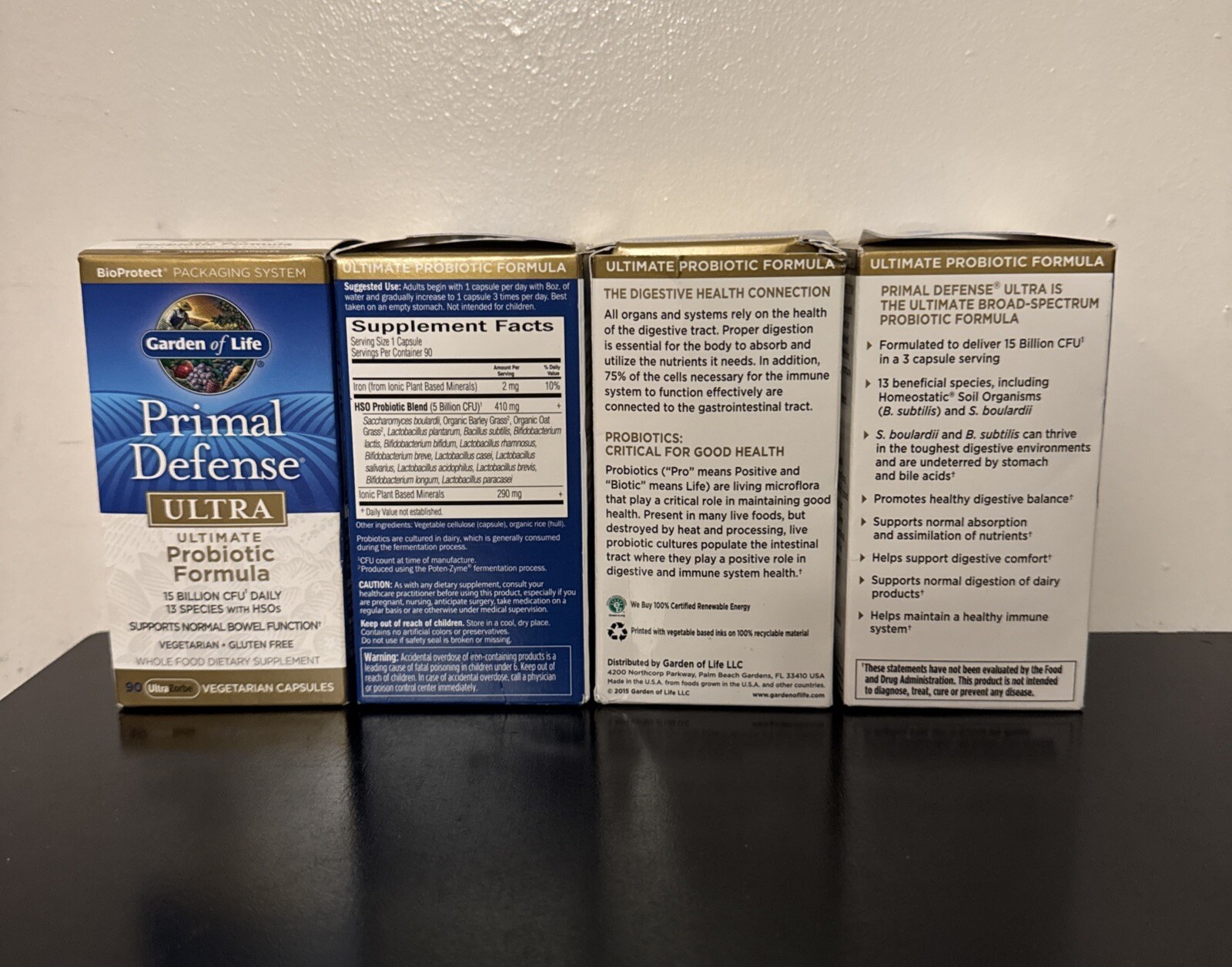 Garden of Life Primal Defense Ultra Probiotic Formula 360 Vegetarian Capsules