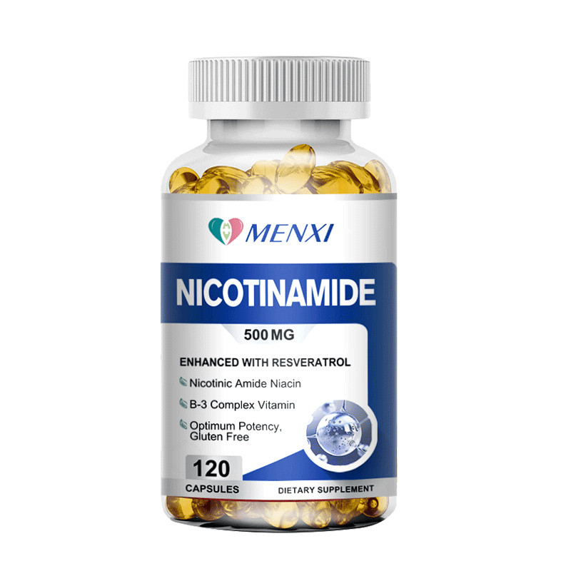 Nicotinamide 500mg Vitamin B3 Supplement – Energy Support Skin Health by MENXI