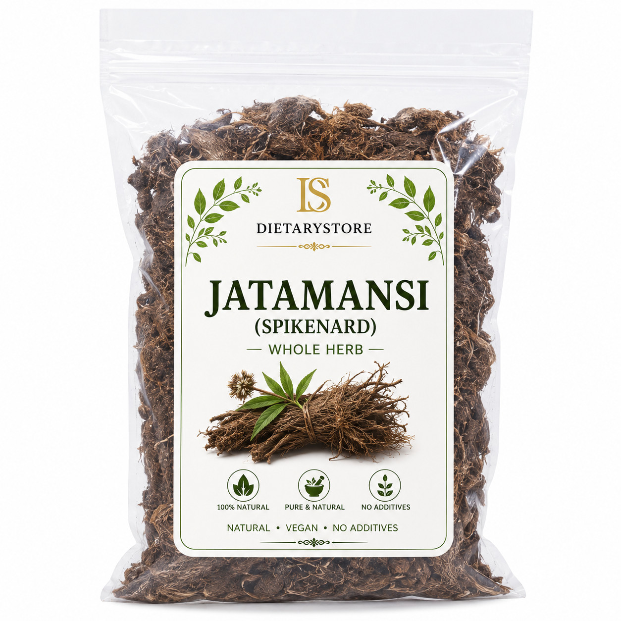 Jatamansi Spikenard Whole Herb Premium Organic Natural Ayurvedic Root Herb 100gm