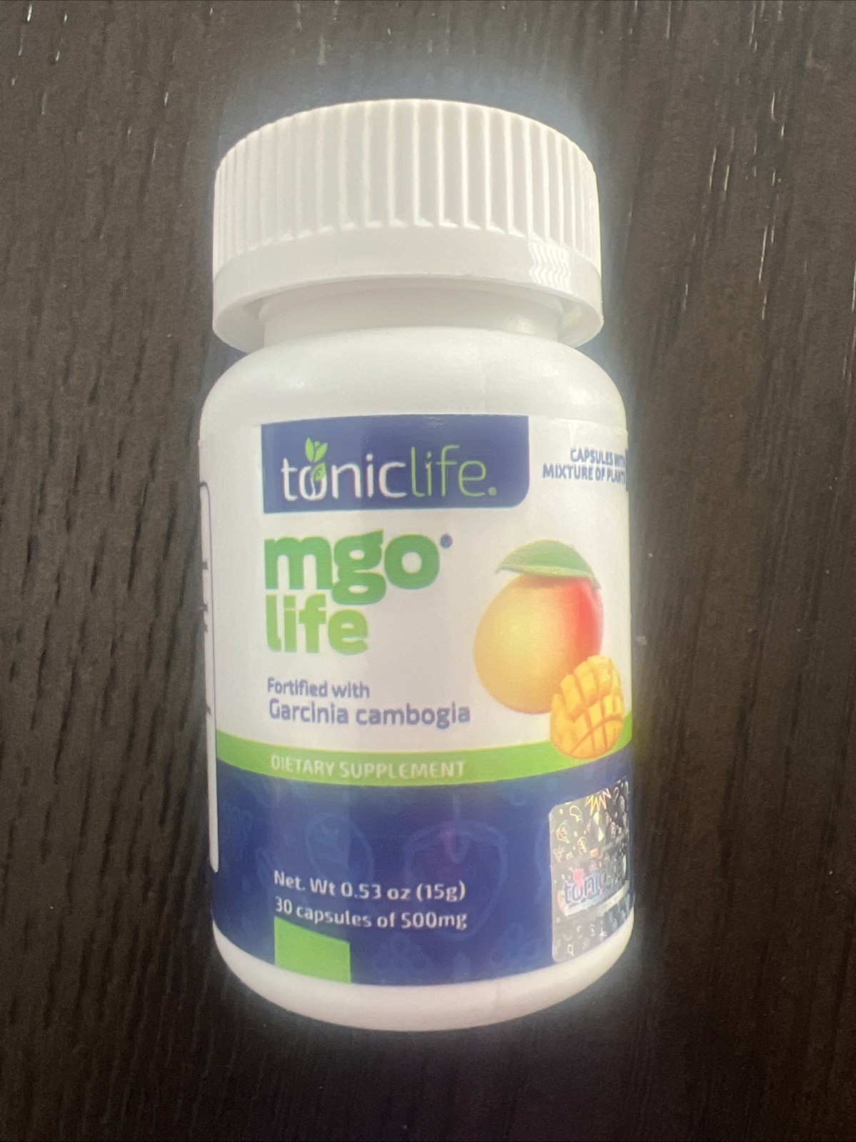 Tonic Life Mango Mgo Life 30 Capsules Exp 12/2028 – New/Sealed!
