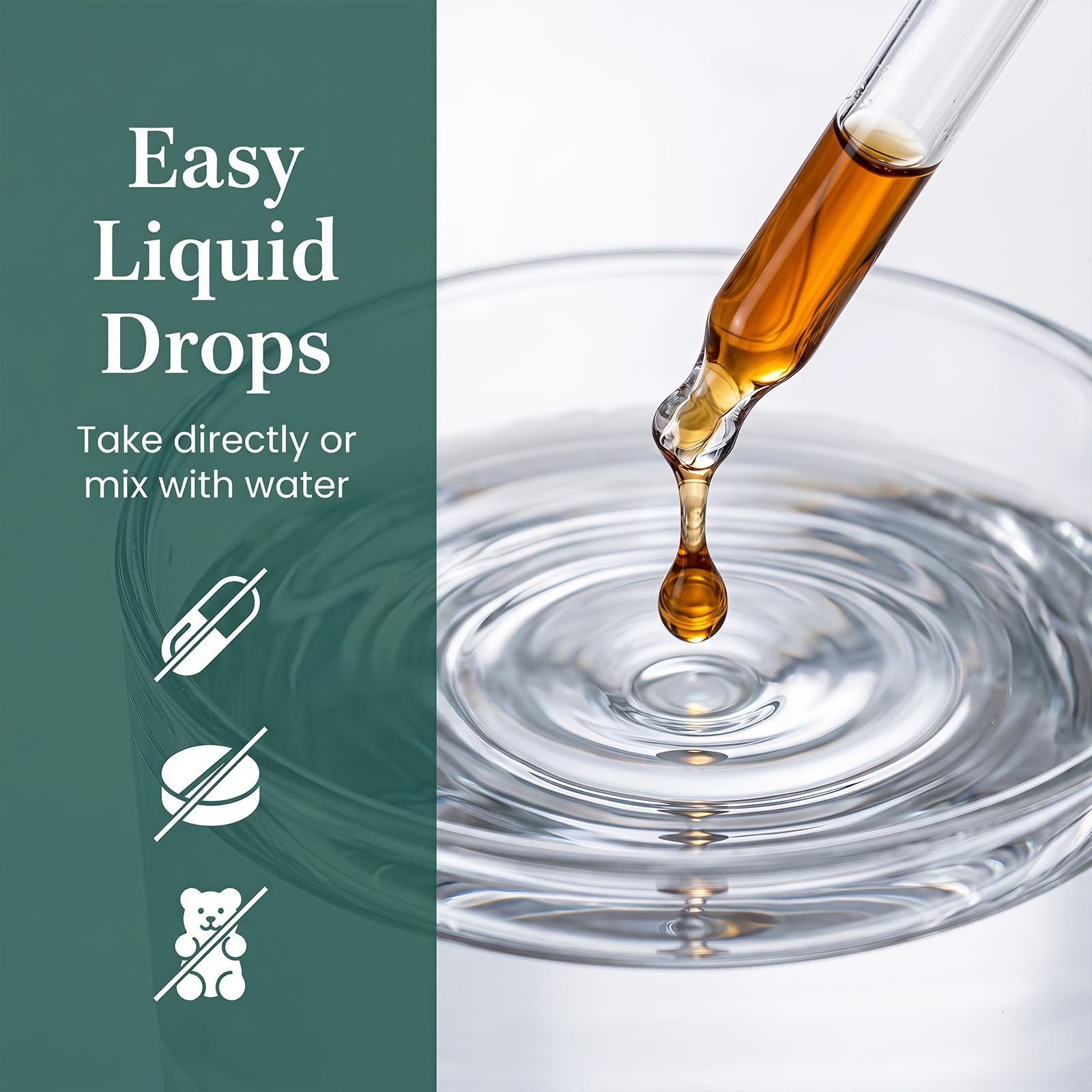Liver Restore Drops, Liquid Liver Support Drops with NAC,L-Glutathione & Choline