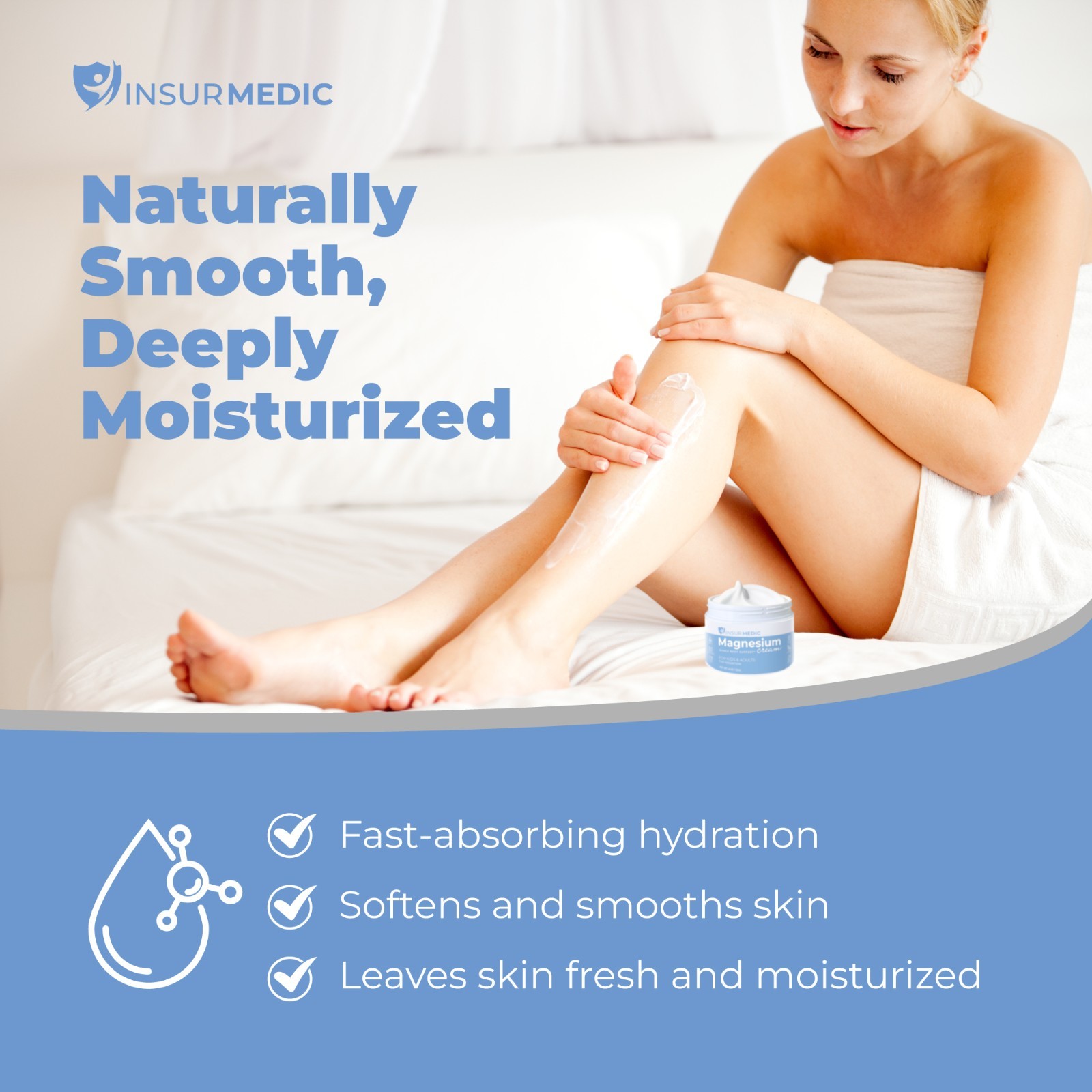 Magnesium Cream for Neuropathy – Nerve Muscle Cramps Body Pain