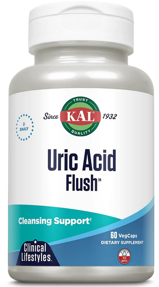 KAL Uric Acid Flush – 60 VegCaps