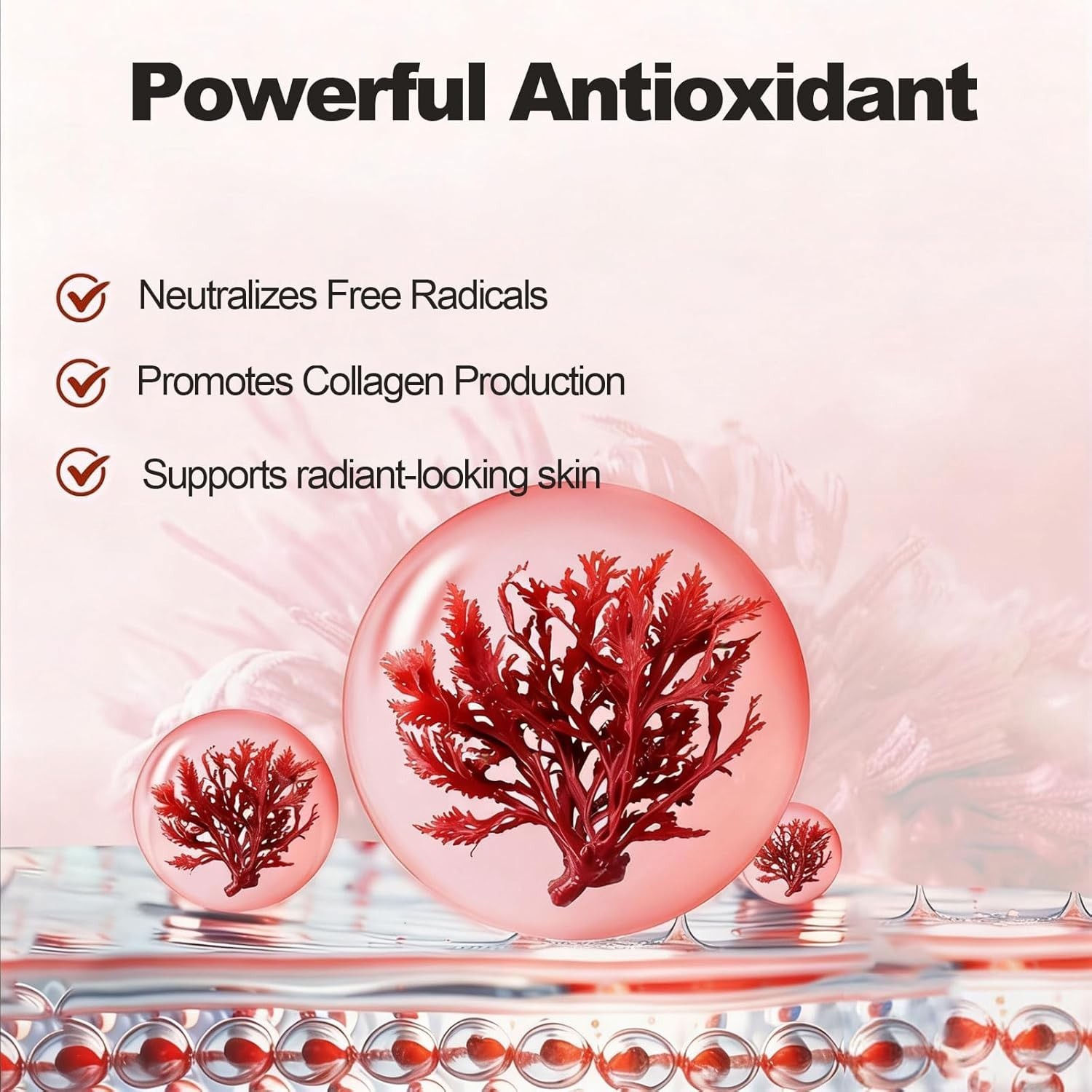 4 pcks Premium Astaxanthin Antioxidant Supplements 12mg, 120 Softgels