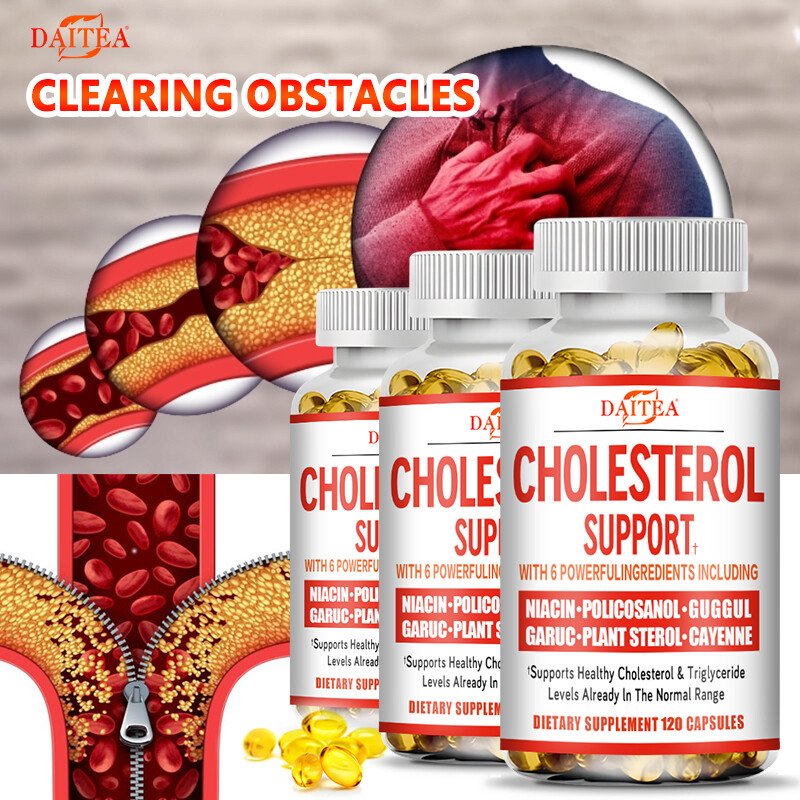 Cholesterol Support Cholesterol health support, antioxidant gel 120 Caps