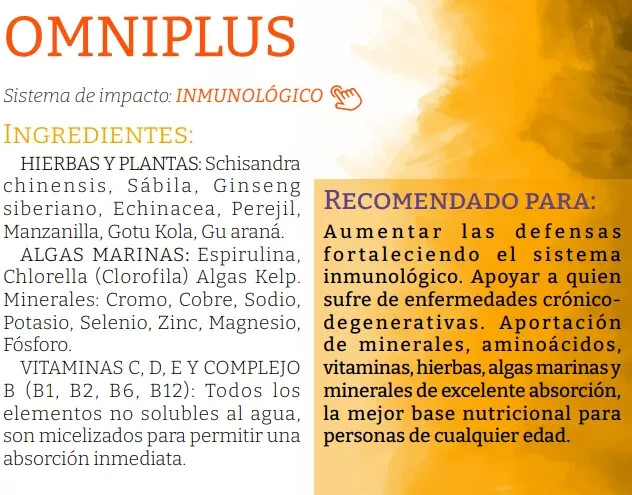 OMNIPLUS FRUTAS | OML Plus Vitamin Mineral Herbal Supplement | **FAST SHIPPING**
