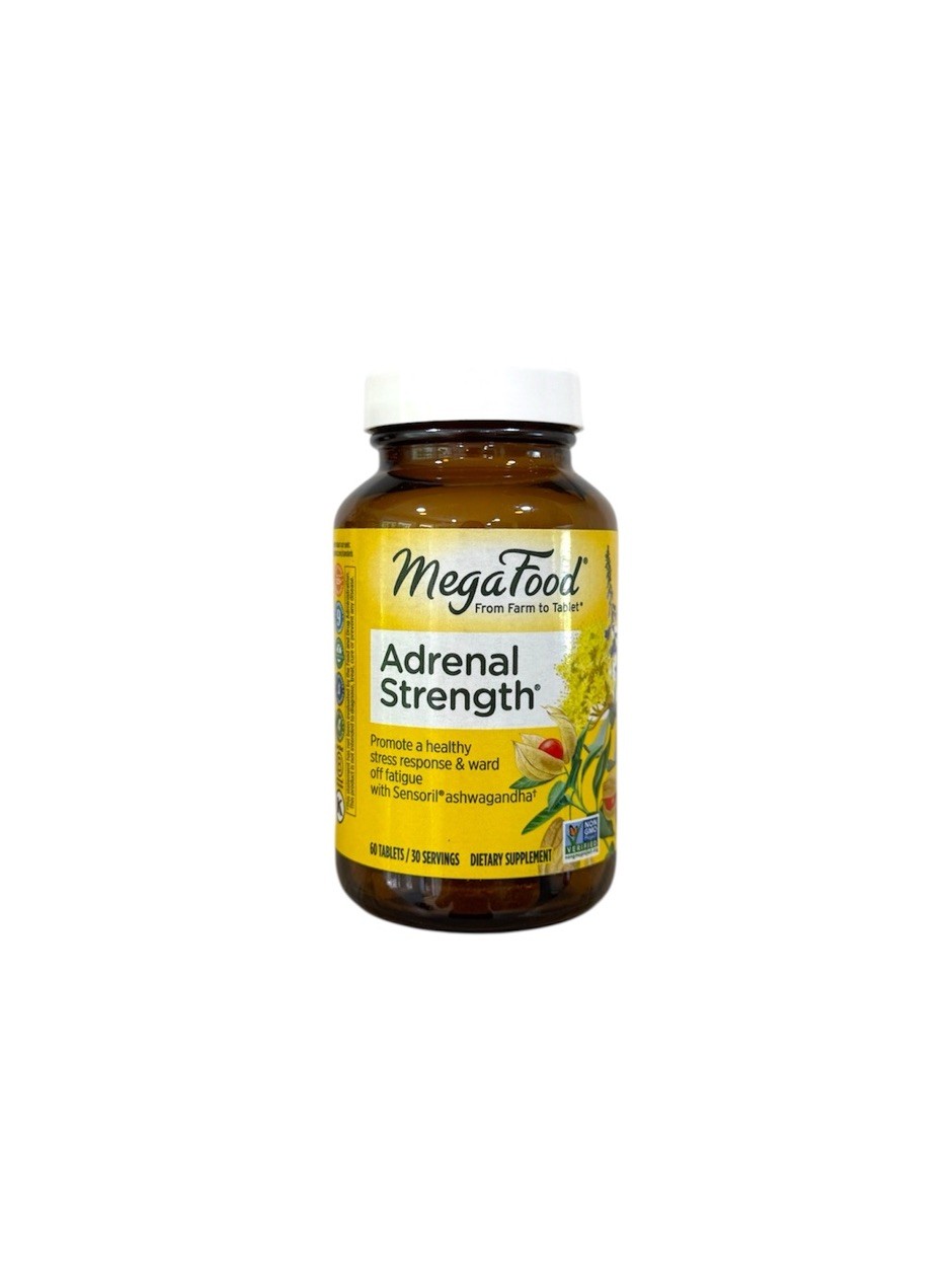 MegaFood Adrenal Health Dietary Supplement 60 Tablets EXP 10/2026